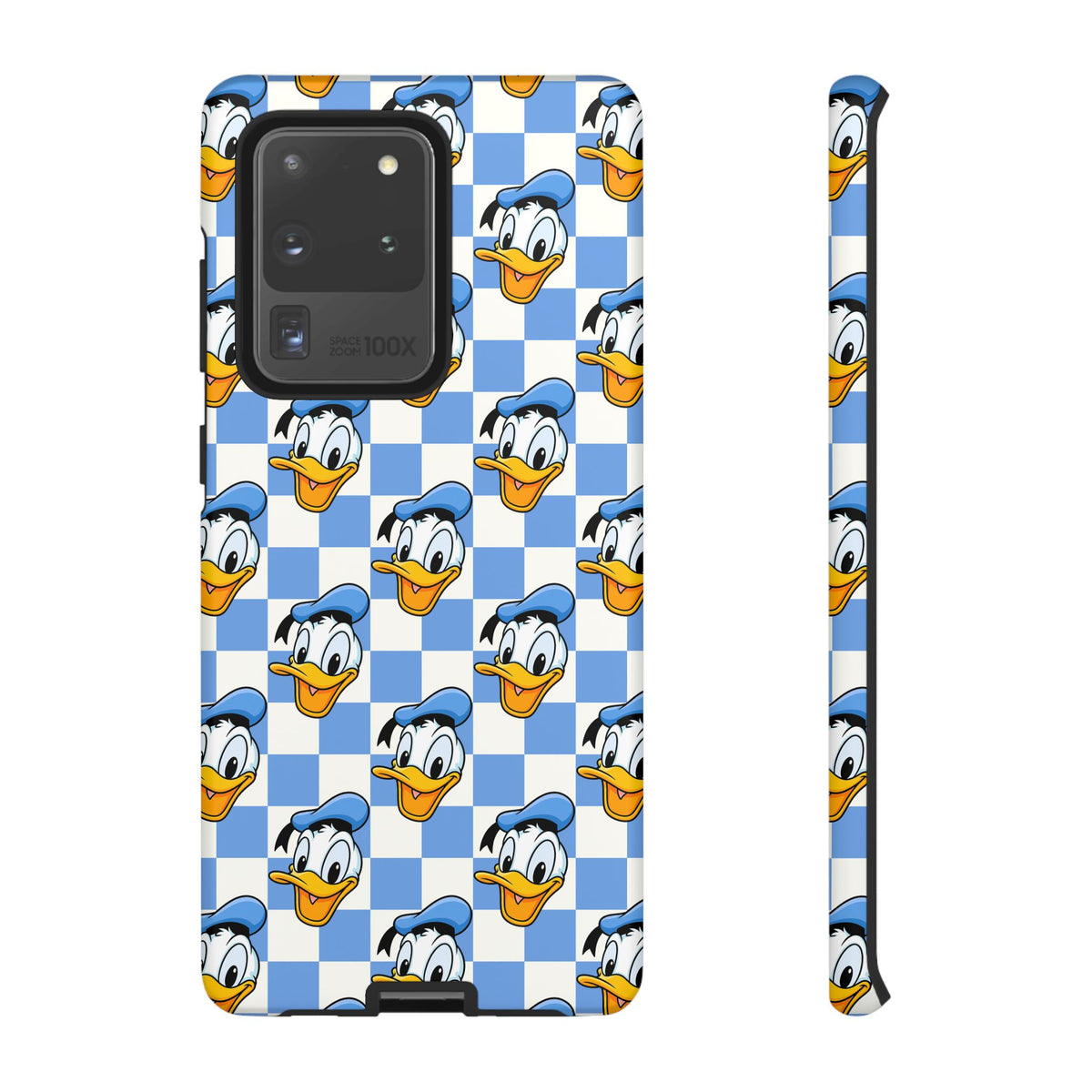 Blue Checkerboard Donald Resort Ready Cell Phone Tech Case
