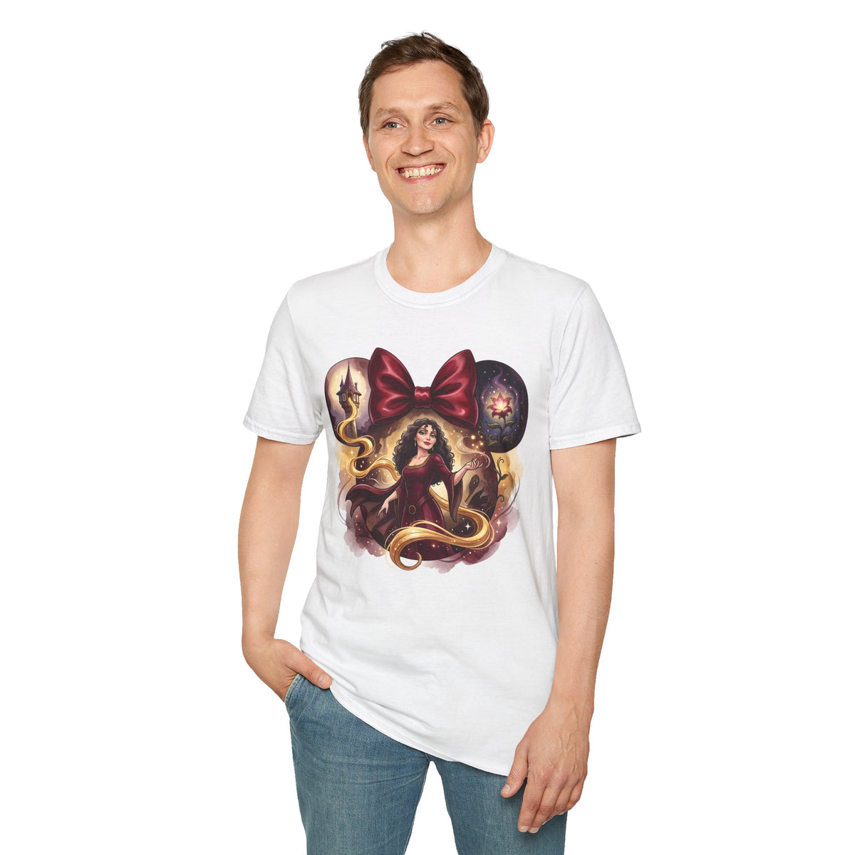 Disney Villains - Mother Gothel's Sundrop Vignette Unisex Graphic Tee
