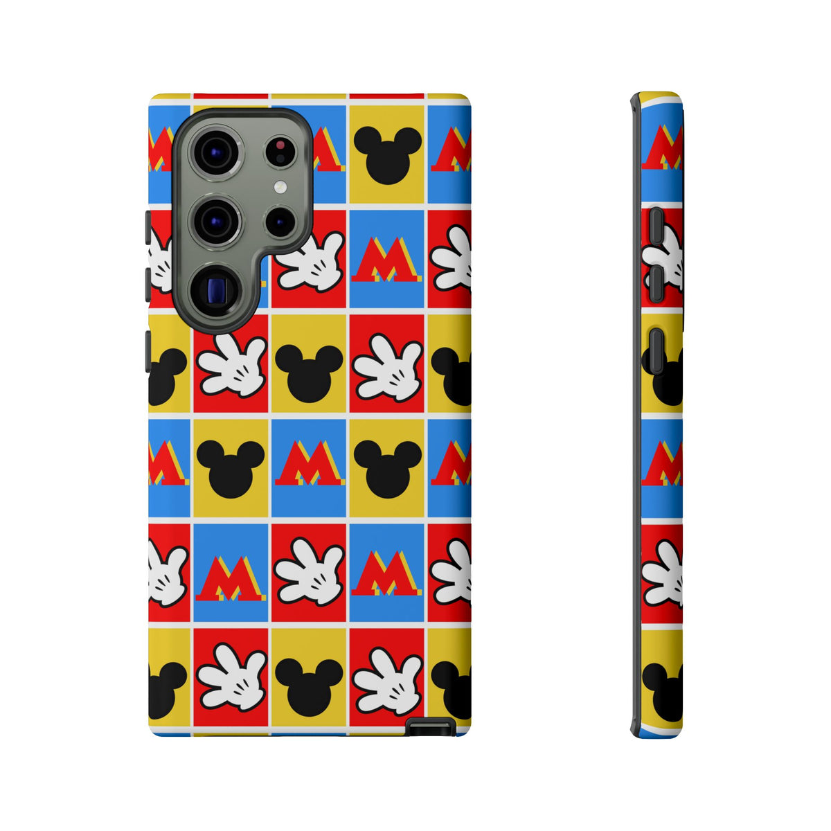 Checkerboard Mickey Hands Resort Ready Cell Phone Tech Case