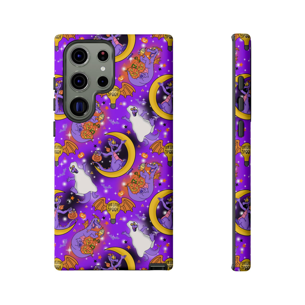 Figment on the Moon Purple Resort Ready Cell Phone Tech Case