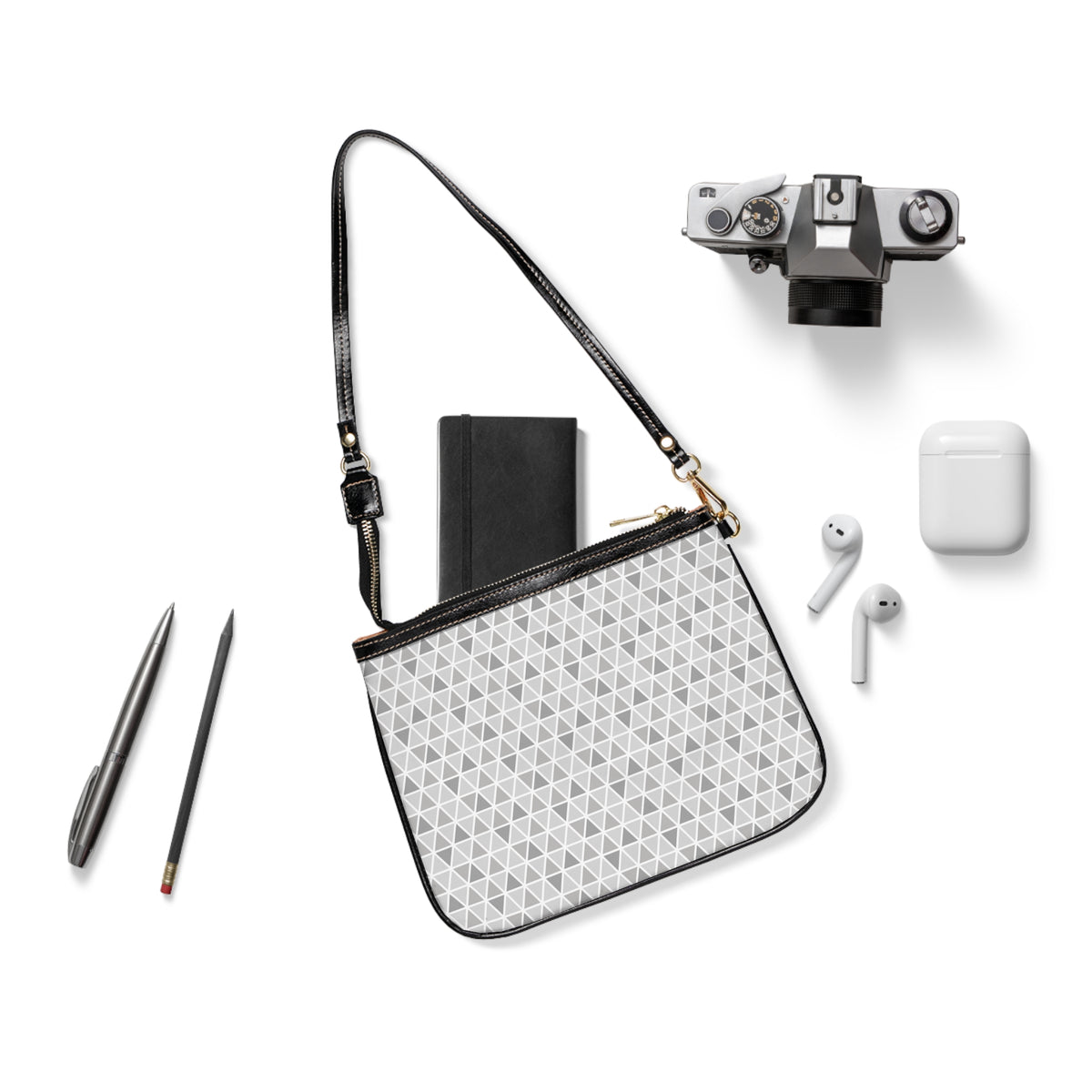 Epcot Ball Pattern Small Shoulder Bag