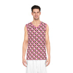 Pink Checkerboard Minnie Park Performance Tank Top