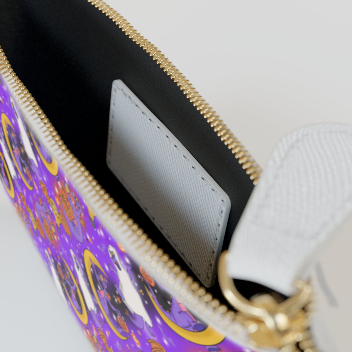 Figment on the Moon Purple Mini Clutch