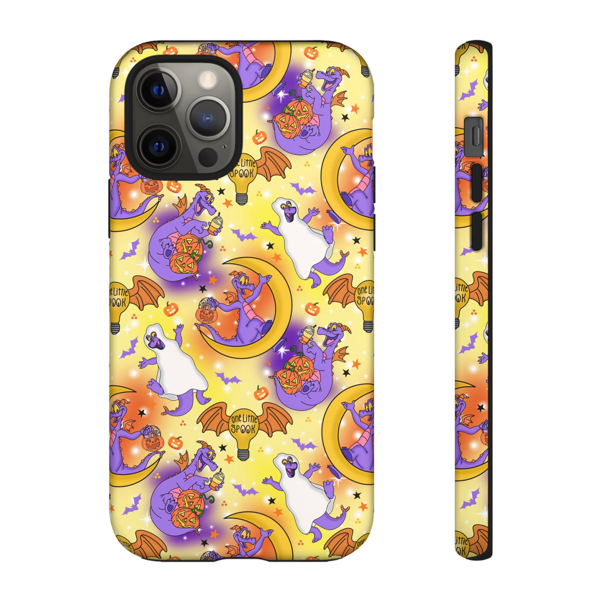 Figment on the Moon Yellow Resort Ready Cell Phone Tech Case