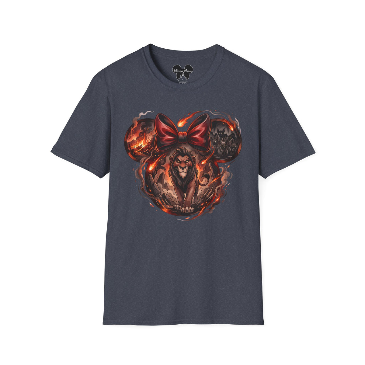 Disney Villains - Scar's Infernal Reign Vignette Unisex Graphic Tee
