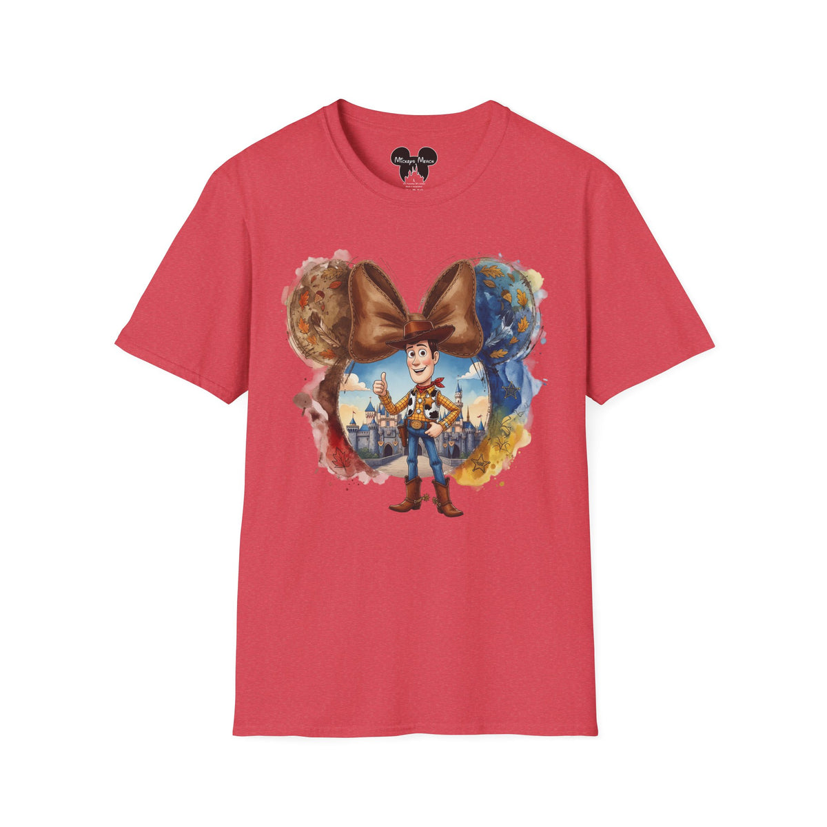 Toy Story - Woody's Cowboy Kingdom Vignette Unisex Graphic Tee