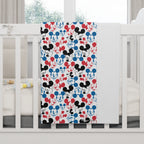 Emoji Mickey Happily Ever After Baby Blanket