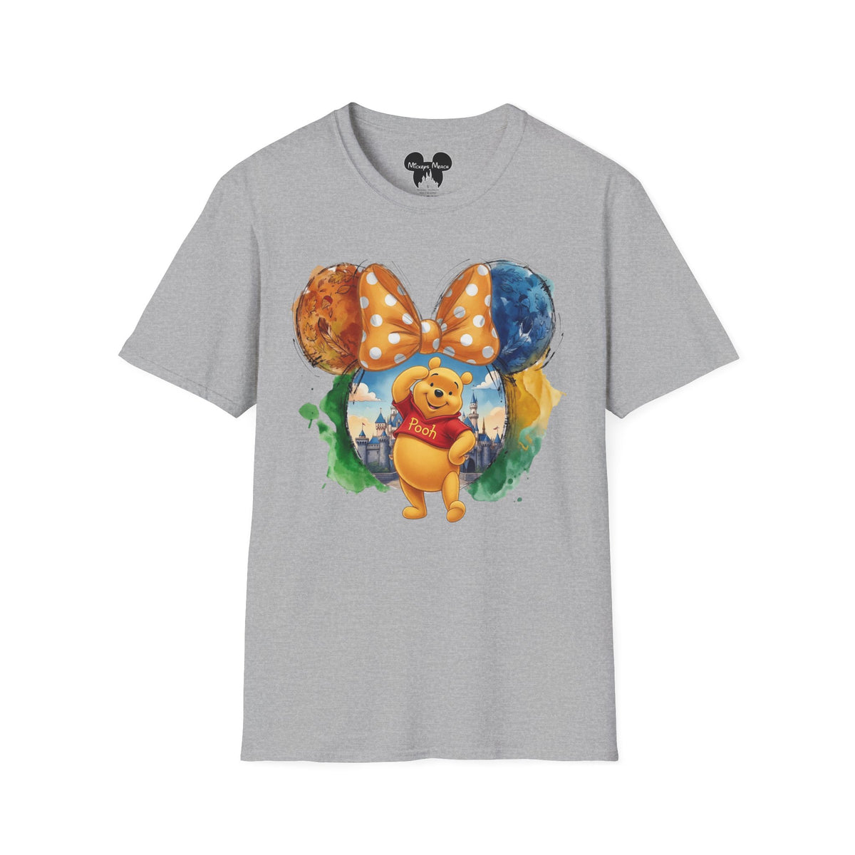 Winnie the Pooh - Winnie's Honey Castle Vignette Unisex Graphic Tee