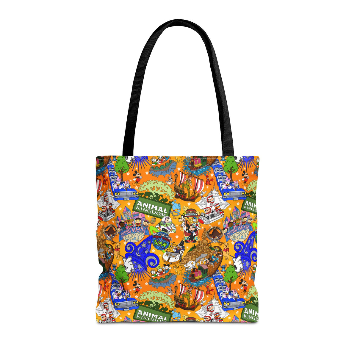 Four Parks Ride Collage Tote Bag