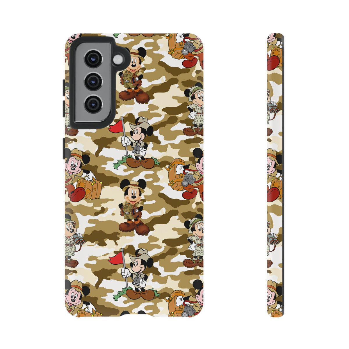 Jungle Camo Mickey Resort Ready Cell Phone Tech Case