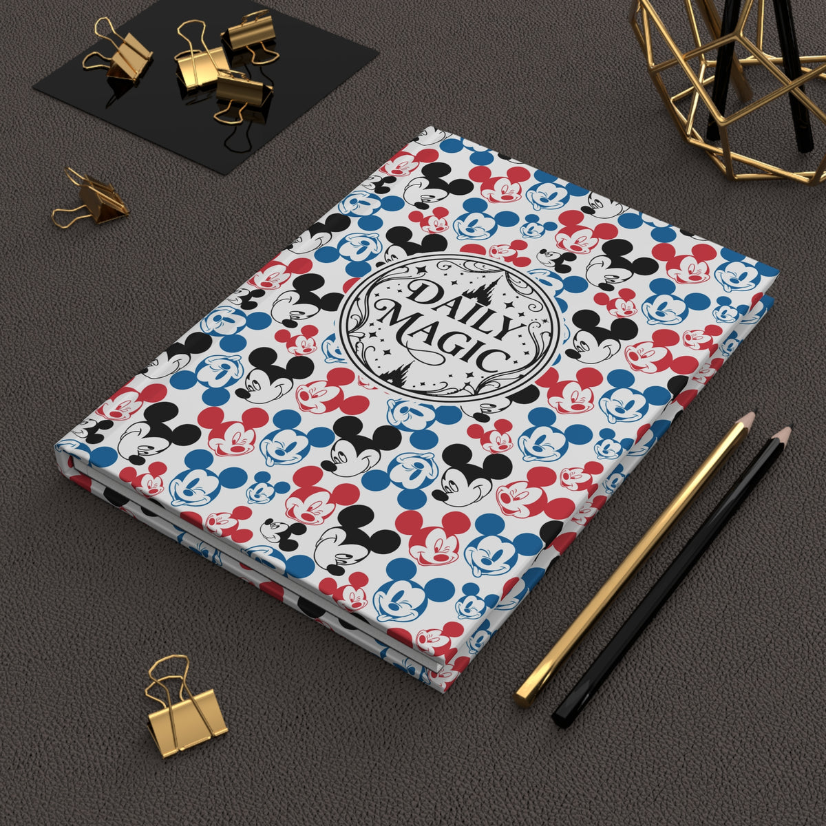 Emoji Mickey Daily Magic Matte Hardcover Journal