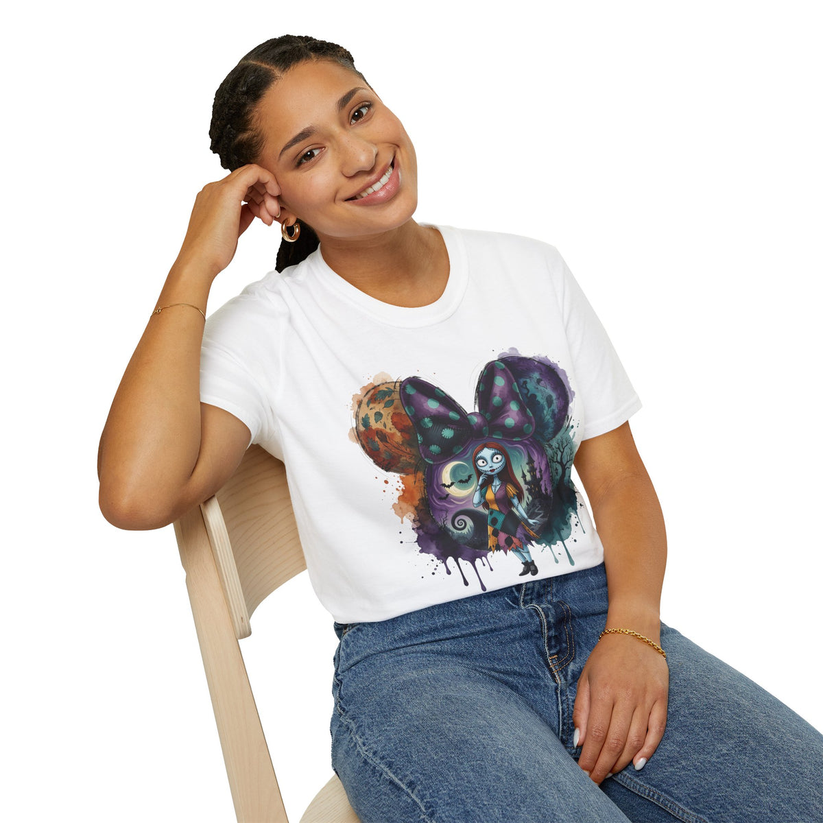 TNBC - Sally's Patchwork Moonlight Vignette Unisex Graphic Tee