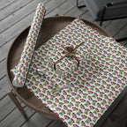 Retro Rainbow Christmas Wrapping Paper Roll