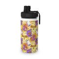 Figment on the Moon Yellow Stainless Steel Water Bottle