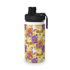Figment on the Moon Yellow Stainless Steel Water Bottle