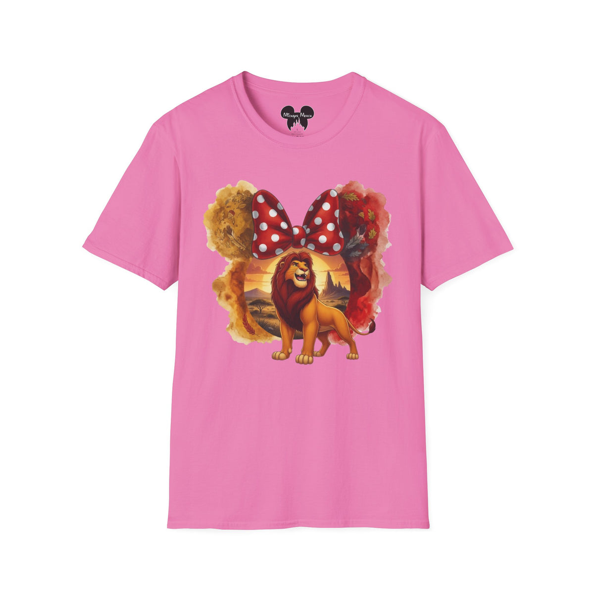 Lion King - King Simba's Pride Vignette Unisex Graphic Tee