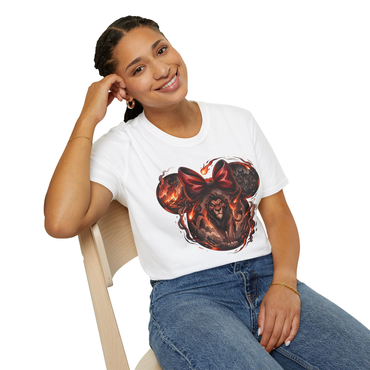 Disney Villains - Scar's Infernal Reign Vignette Unisex Graphic Tee