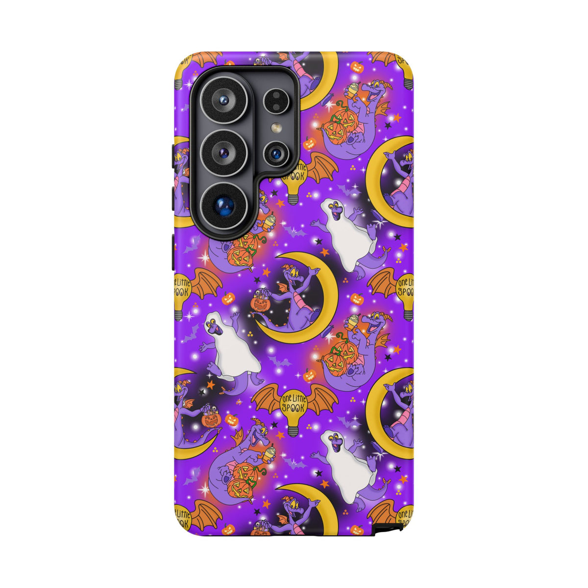 Figment on the Moon Purple Resort Ready Cell Phone Tech Case