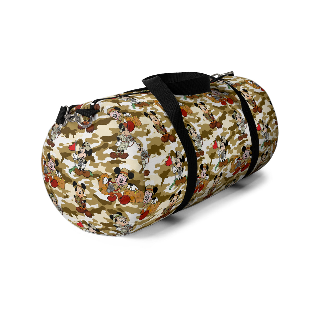 Jungle Camo Mickey Travel Duffel Bag