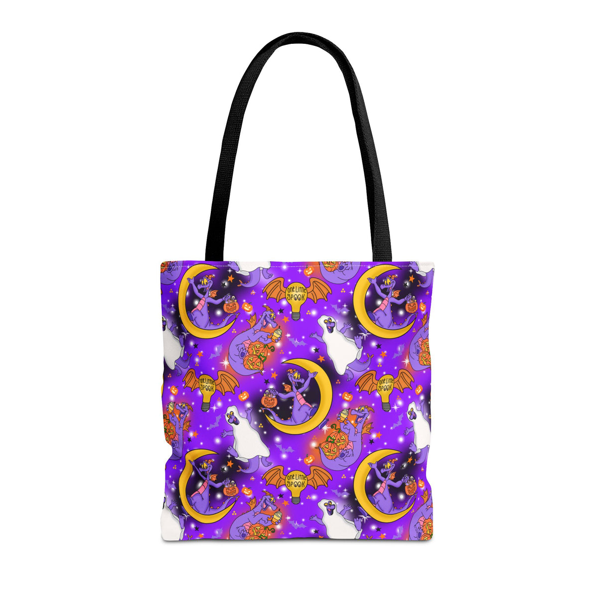 Figment on the Moon Purple Tote Bag