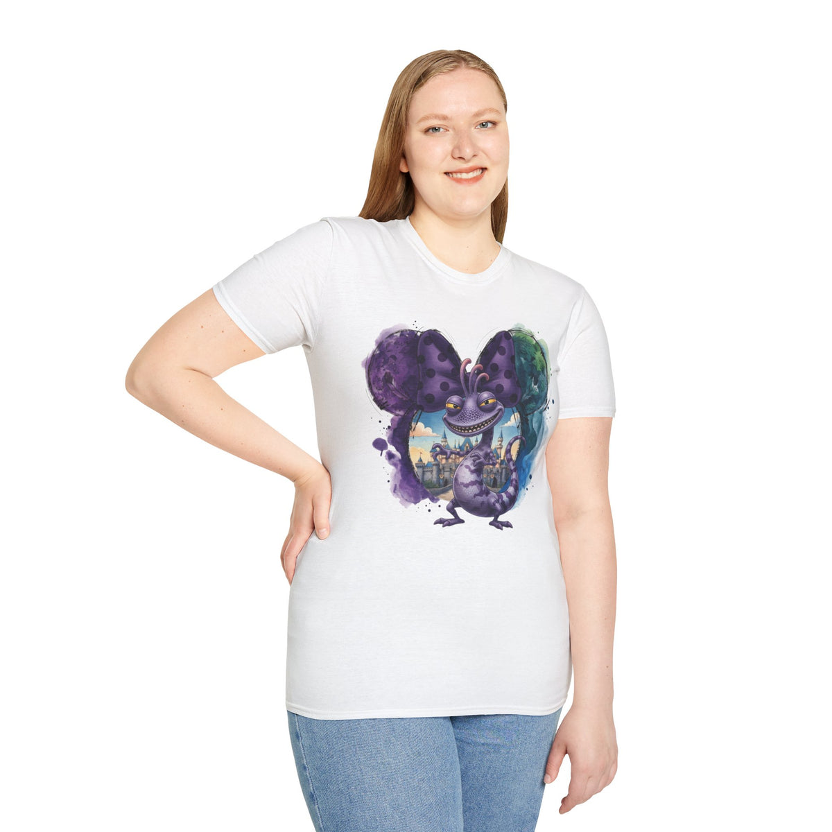 Monsters Inc - Randall's Camouflage Vignette Unisex Graphic Tee