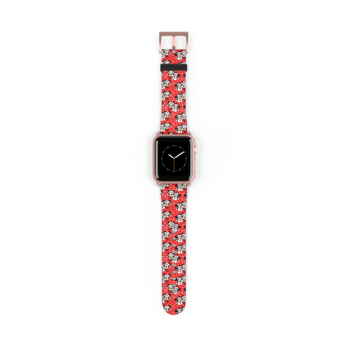 Christmas Holiday Snuggles Whimsical Watch Band - Apple