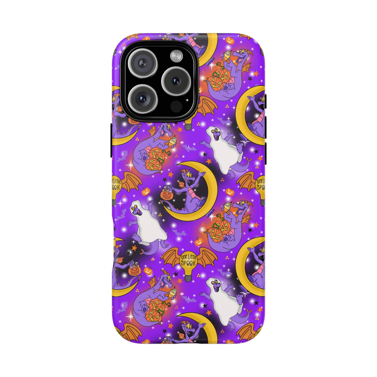 Figment on the Moon Purple Resort Ready Cell Phone Tech Case