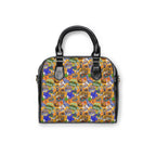 Four Parks Ride Collage Shoulder Handbag