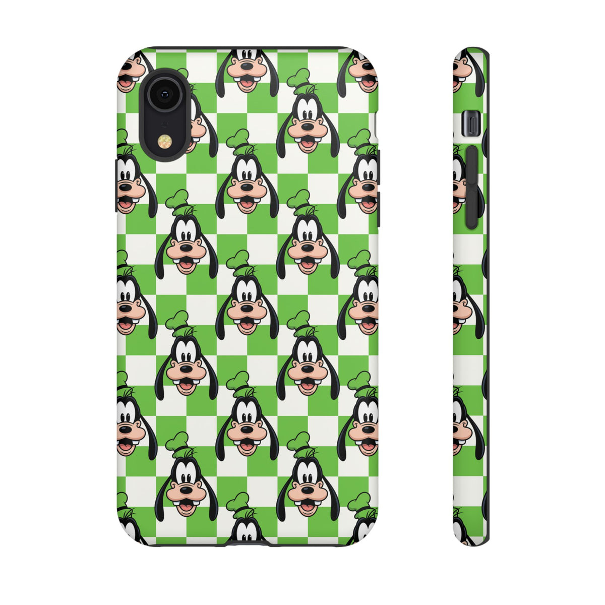 Green Checkerboard Goofy Resort Ready Cell Phone Tech Case