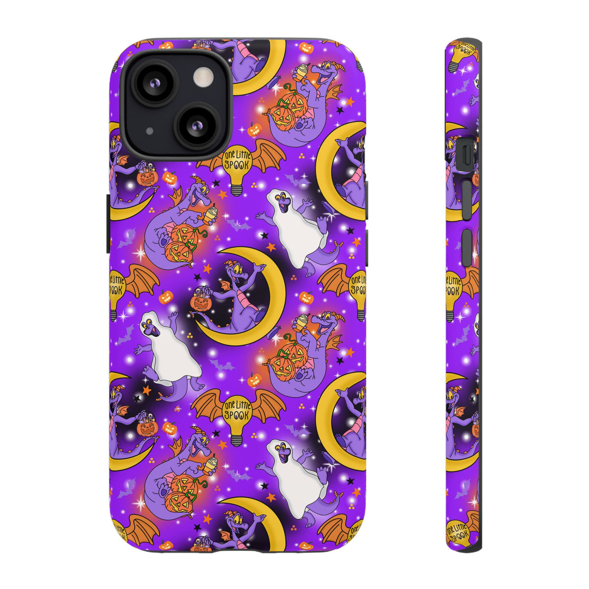 Figment on the Moon Purple Resort Ready Cell Phone Tech Case