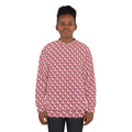 Pink Checkerboard Minnie Unisex Crewneck Sweatshirt