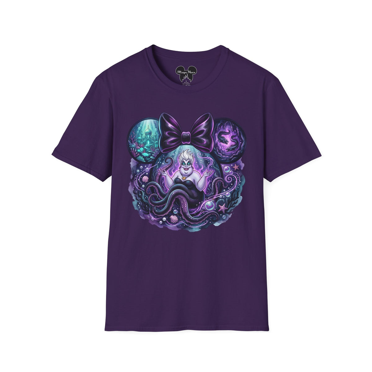 Disney Villains - Ursula's Sea Witch Vignette Unisex Graphic Tee