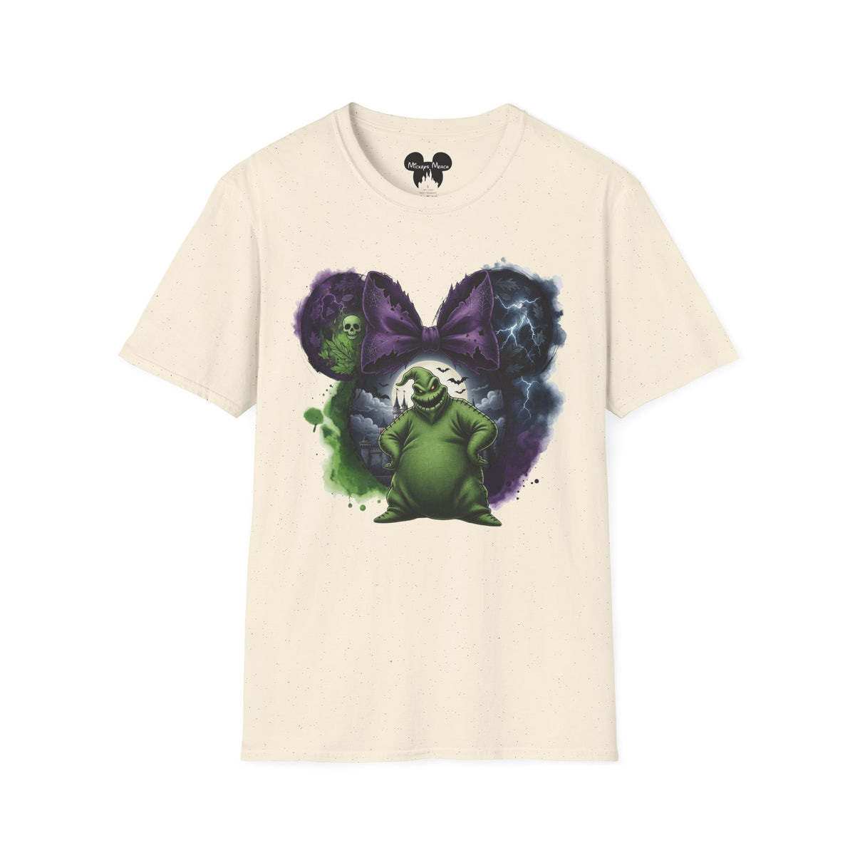 TNBC - Oogie Boogie's Spooky Cobweb Vignette Unisex Graphic Tee