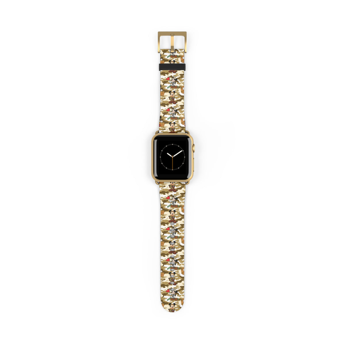 Jungle Camo Mickey Whimsical Watch Band - Apple