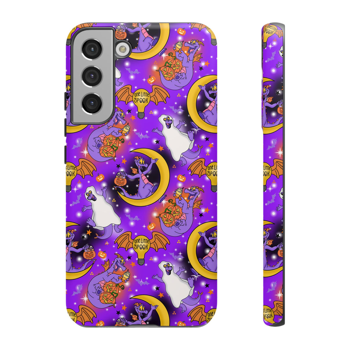 Figment on the Moon Purple Resort Ready Cell Phone Tech Case