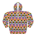 Checkerboard Mickey Hands Hooded Sweatshirt