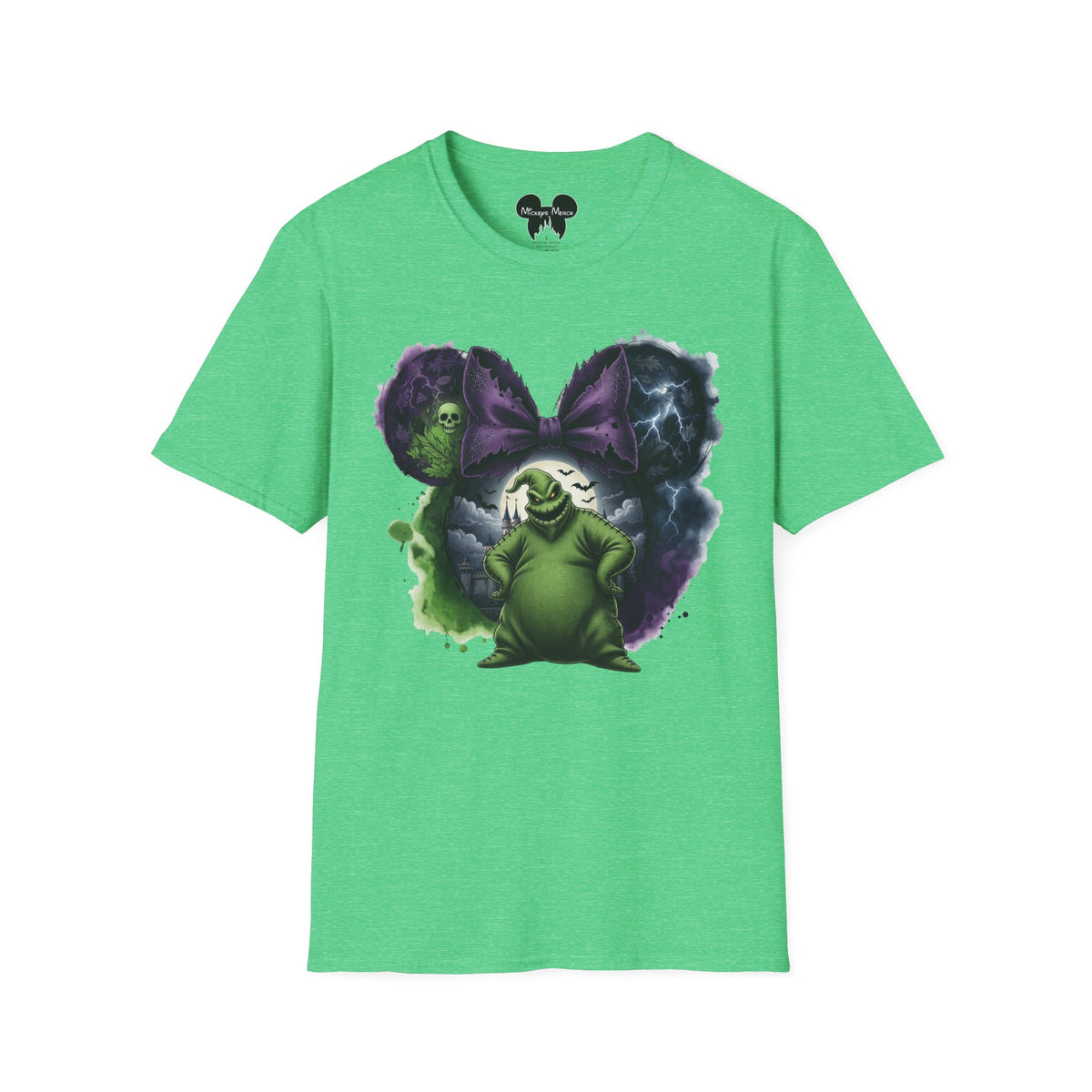 TNBC - Oogie Boogie's Spooky Cobweb Vignette Unisex Graphic Tee