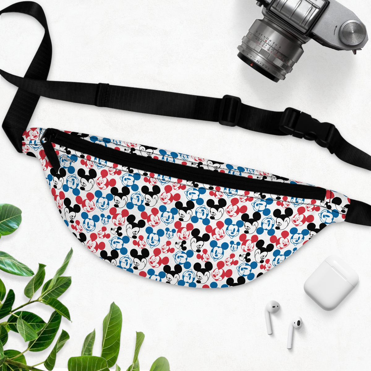 Emoji Mickey Beach Club Fanny Pack