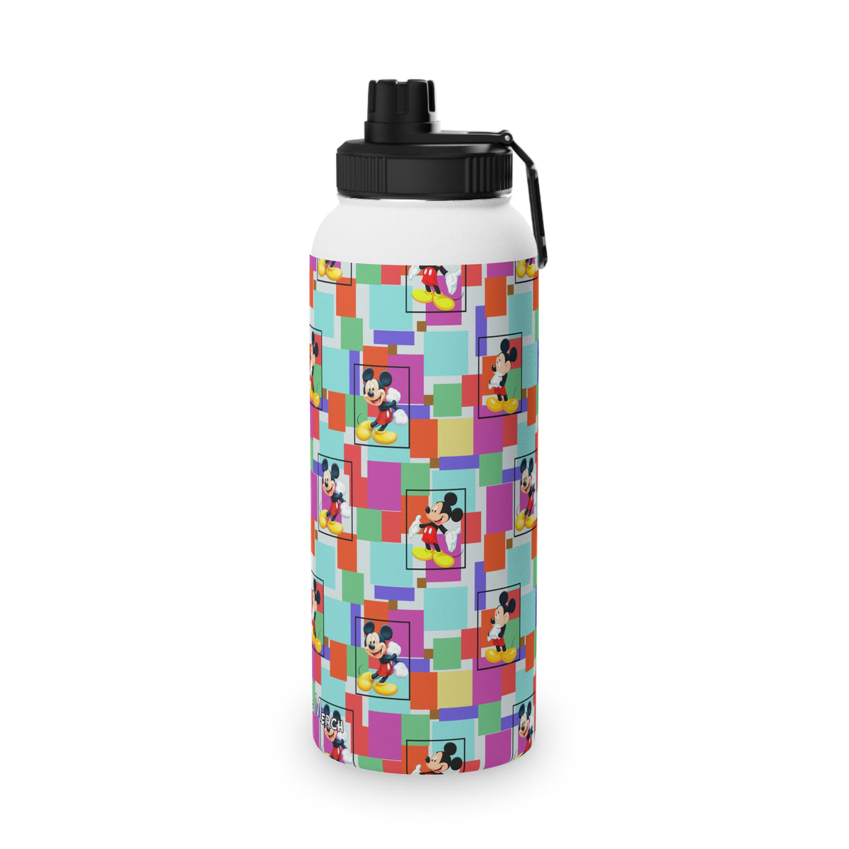 Colorblock Mickey Stainless Steel Water Bottle