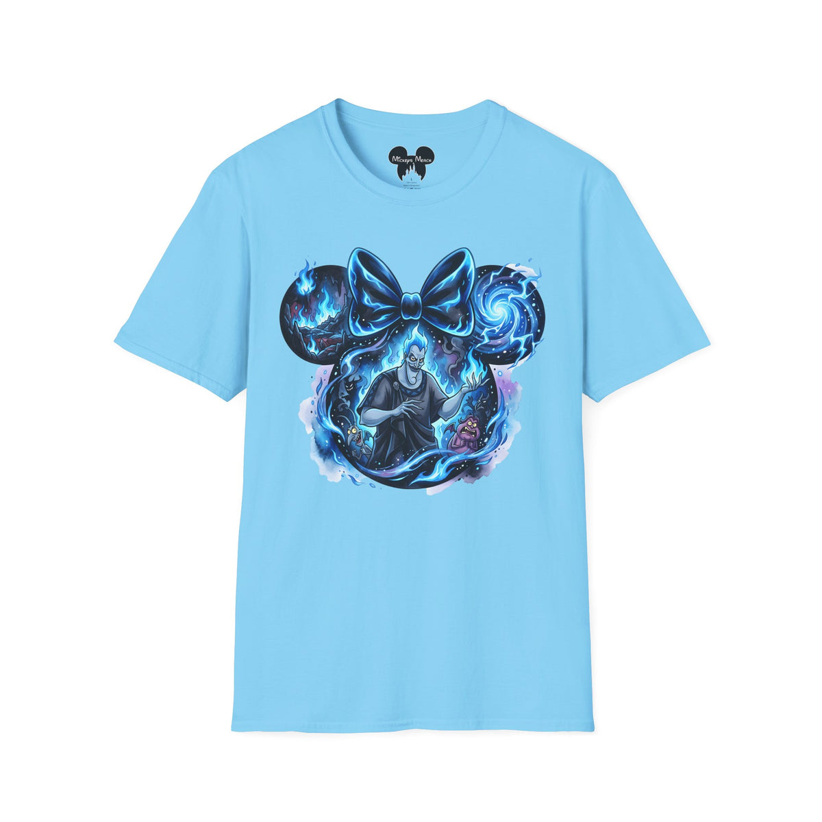Disney Villains - Neon Hades Vignette Unisex Graphic Tee