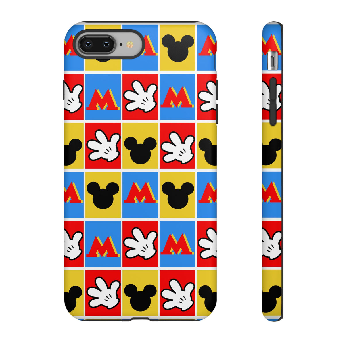 Checkerboard Mickey Hands Resort Ready Cell Phone Tech Case
