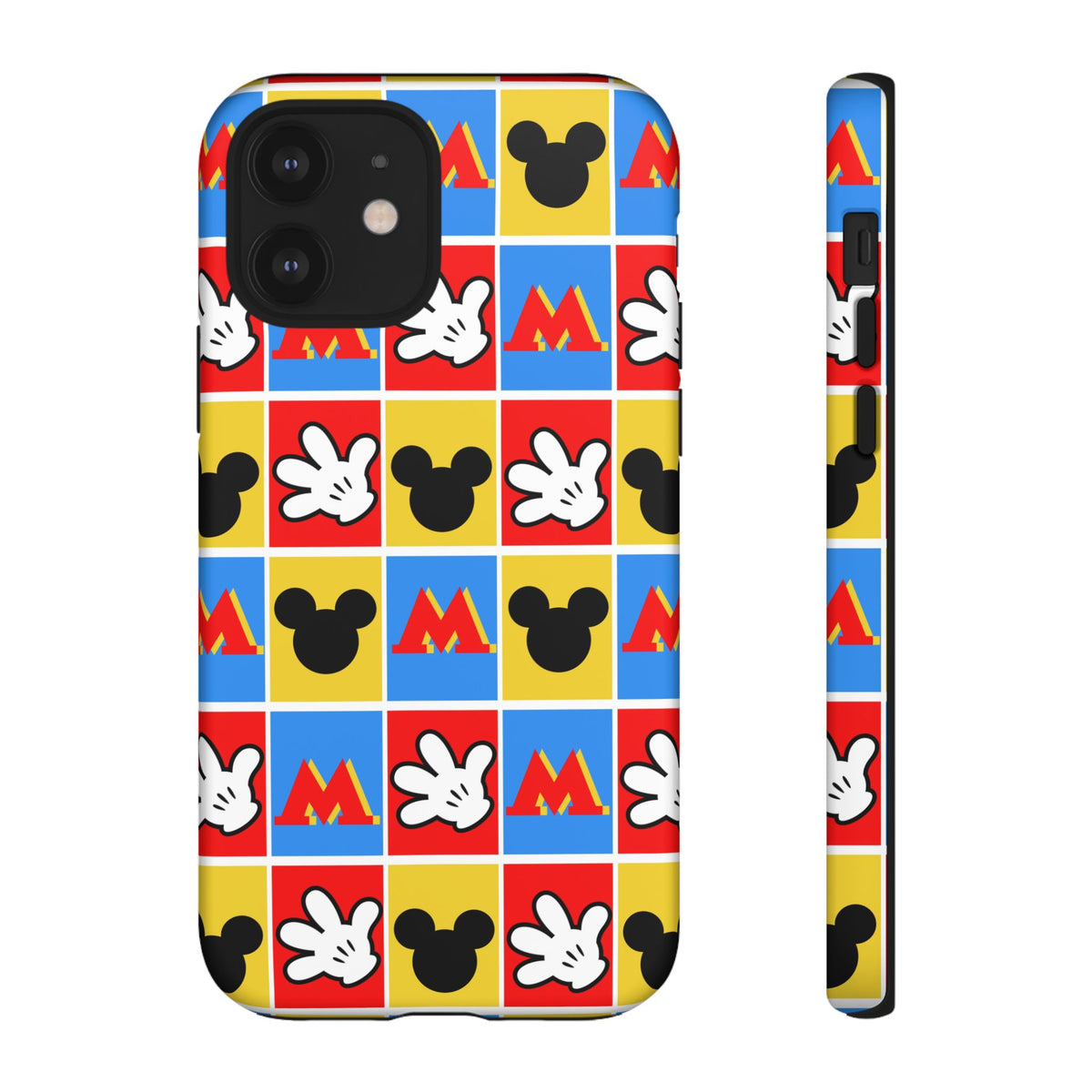 Checkerboard Mickey Hands Resort Ready Cell Phone Tech Case