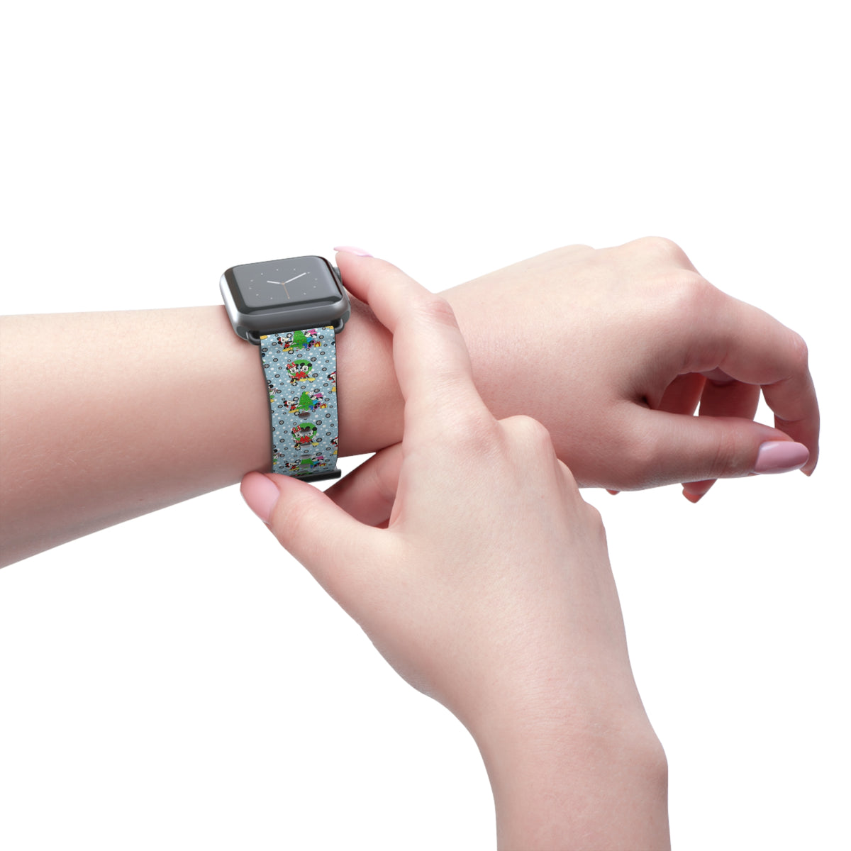 Main Street Christmas Magic Whimsical Watch Band - Apple