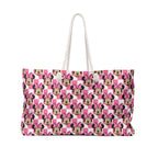 Pink Checkerboard Minnie Weekender Bag