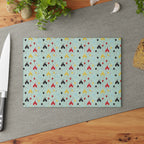 Castle Celebration Glass Cutting Board
