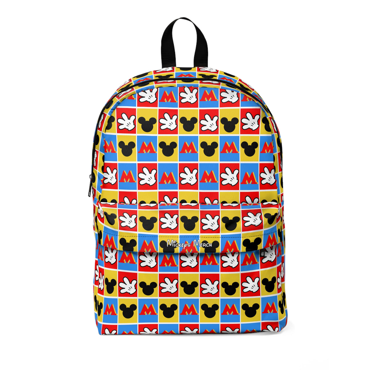 Checkerboard Mickey Hands Park Hopper Backpack