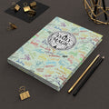 Character Autographs on Green Daily Magic Matte Hardcover Journal