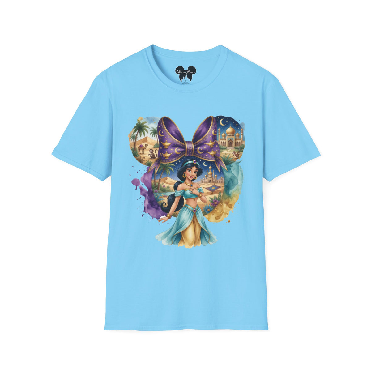 Disney Princess - Jasmine's Agrabah Magic Lamp Vignette Unisex Graphic Tee