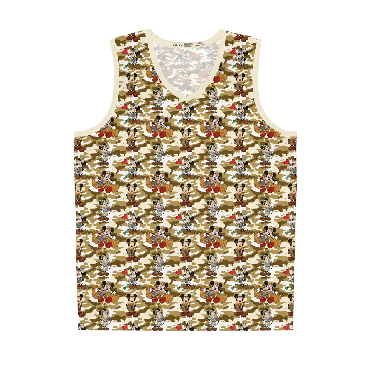 Jungle Camo Mickey Park Performance Tank Top