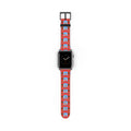 Christmas Snowy Park Holiday Whimsical Watch Band - Apple
